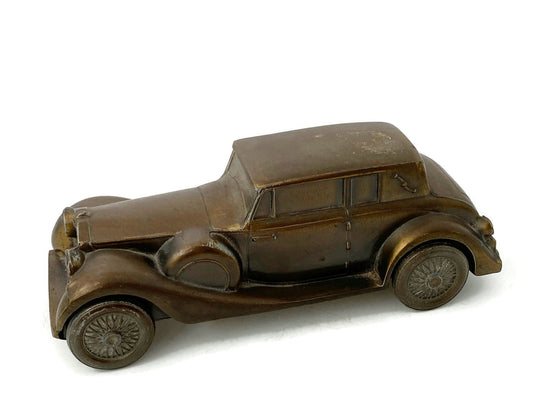 Vintage Rolls Royce Automobile Cast Metal Coin Bank at Duckwells