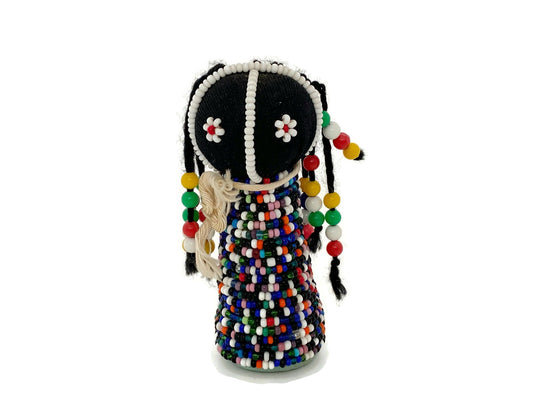 Vintage Sangoma Traditional South African Zulu Folk Art Doll at Duckwells