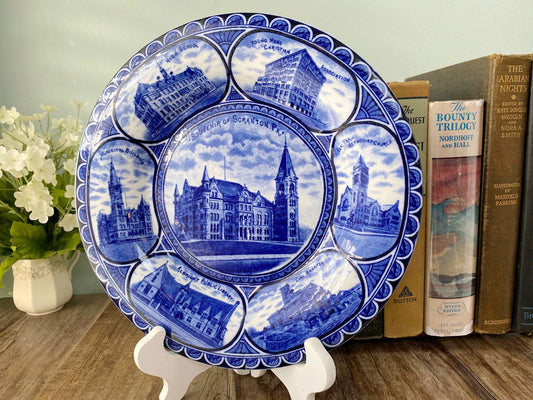 Vintage Scranton Pennsylvania Historical Plate - Duckwells