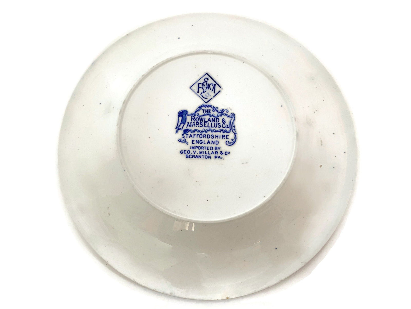 Vintage Scranton Pennsylvania Historical Plate - Duckwells