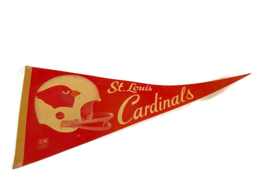 Vintage St. Louis Cardinals Football Pennant - Duckwells