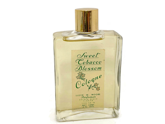Vintage Sweet Tobacco Blossom Cologne by Lloyd W Moore Perfumers - Duckwells