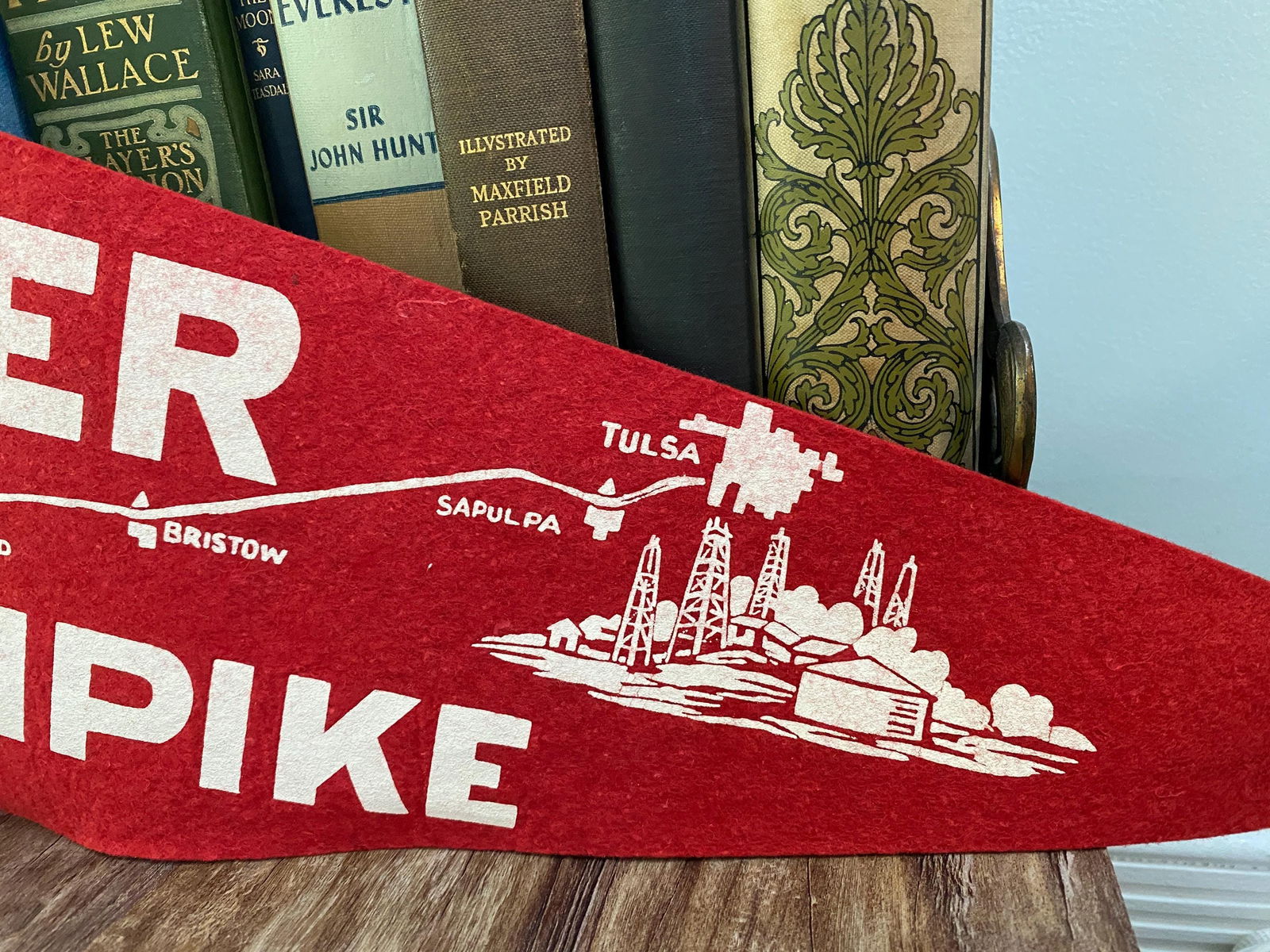 Vintage Turner Turnpike Pennant - Duckwells
