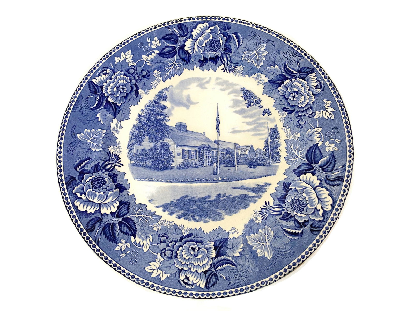Vintage Wedgwood Clara Barton Birthplace Souvenir Plate - Duckwells