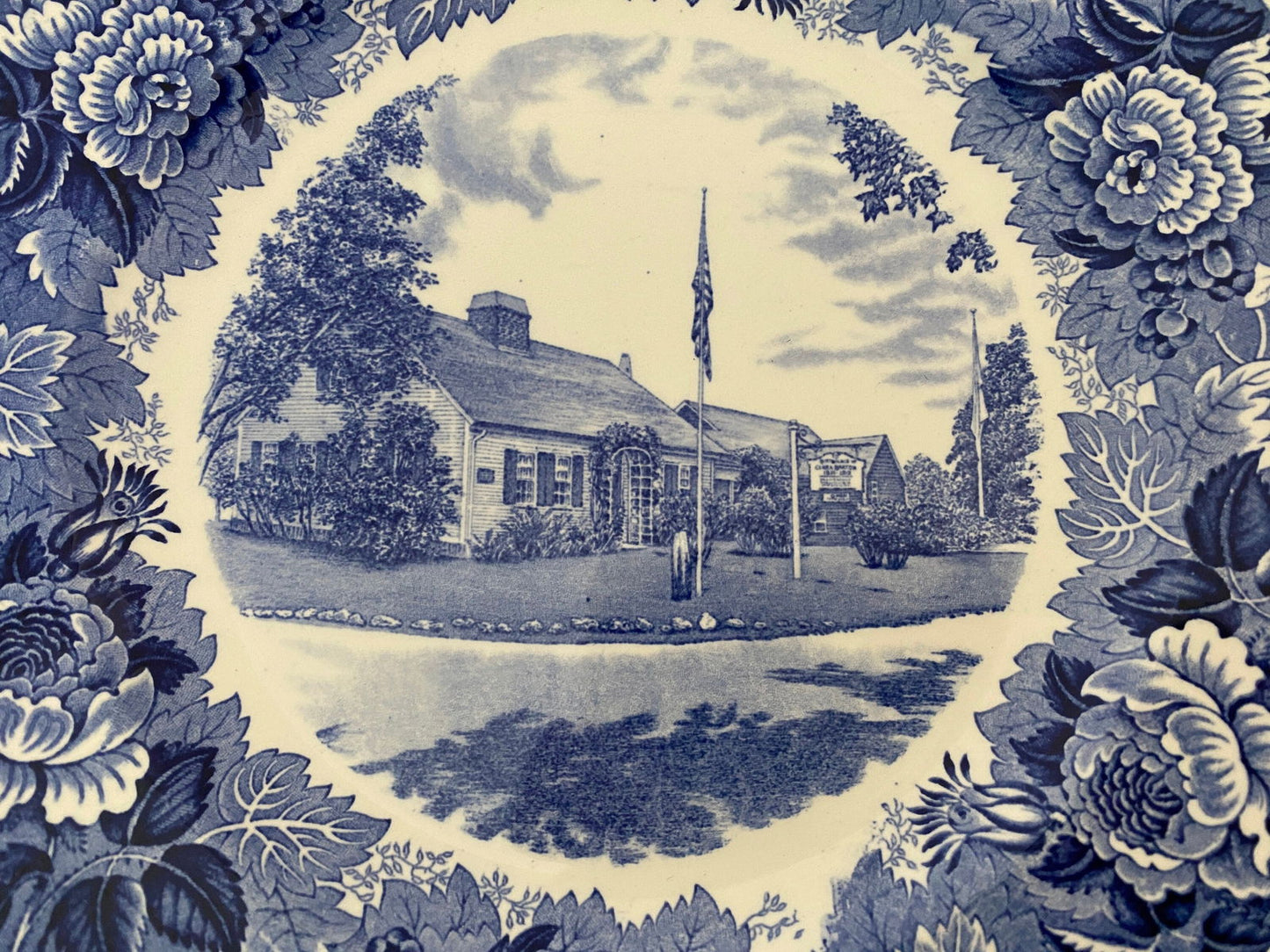 Vintage Wedgwood Clara Barton Birthplace Souvenir Plate - Duckwells