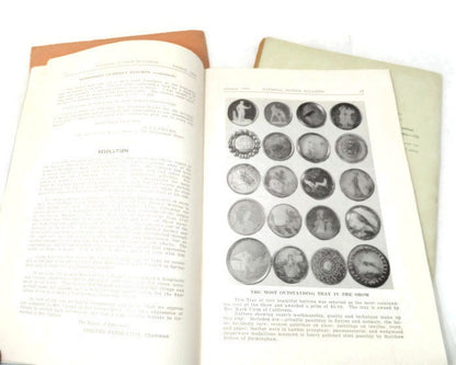 Vintage National Button Society Bulletins at Duckwells