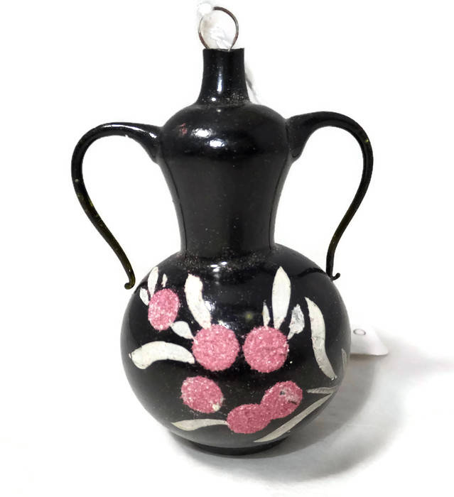 Vintage Christmas Ornament, German Blown Glass, Holiday Collectible at Duckwells