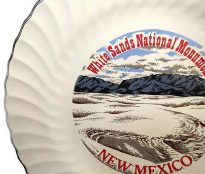 Vintage White Sands New Mexico Plate at Duckwells