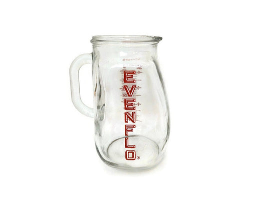 Vintage Evenflo Glass Pitcher at Duckwells