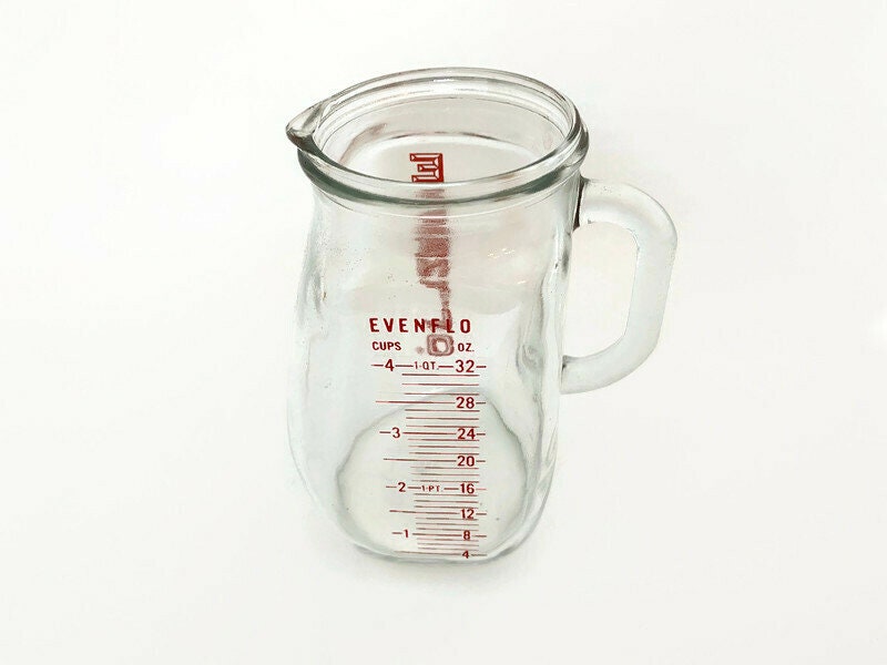 Vintage Evenflo Glass Pitcher at Duckwells