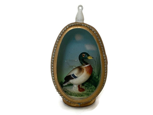 Mid-century Bone China Egg Diorama at Duckwells