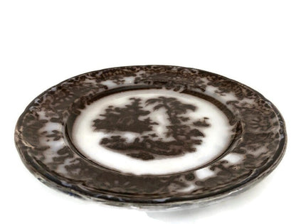 Antique English Transferware Plate at Duckwells