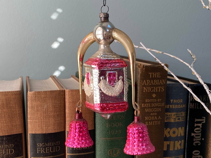 Rare Antique German Fantasy Arms Mercury Glass Christmas Ornament at Duckwells