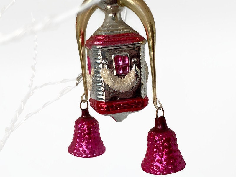 Rare Antique German Fantasy Arms Mercury Glass Christmas Ornament at Duckwells