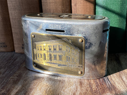 Antique Traveling Teller Bank, Bristol County Savings Bank