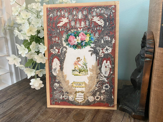 Antique Victorian Era Valentine at Duckwells