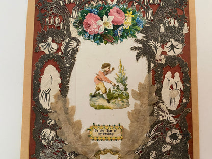Antique Victorian Era Valentine at Duckwells