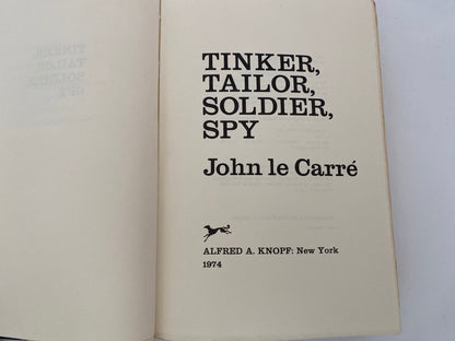 1974 First Edition Book Tinker, Tailor, Soldier, Spy by John Le Carre