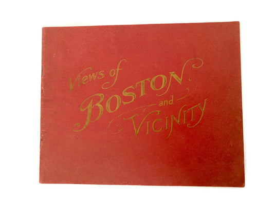 Antique Views of Boston and Vicinity Softbound Photo Book