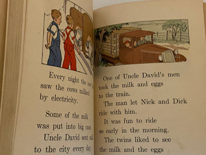 Vintage Children's Book Nick and Dick 1937 Edition