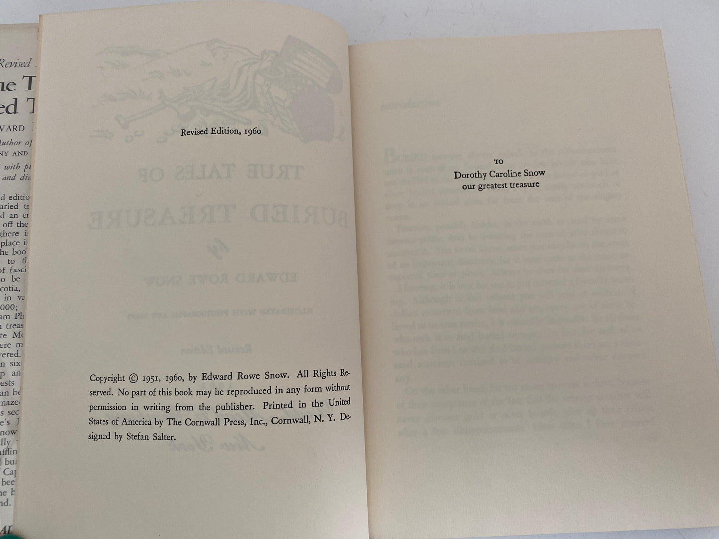 Vintage Hardcover Book, True Tales of Buried Treasure