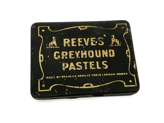 Vintage Reeves' Greyhound Pastels English Collectible