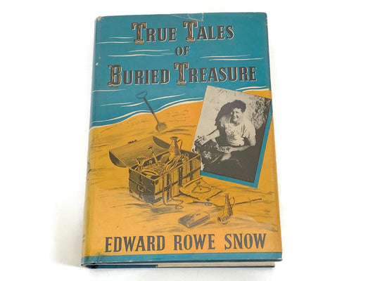 Vintage Hardcover Book, True Tales of Buried Treasure