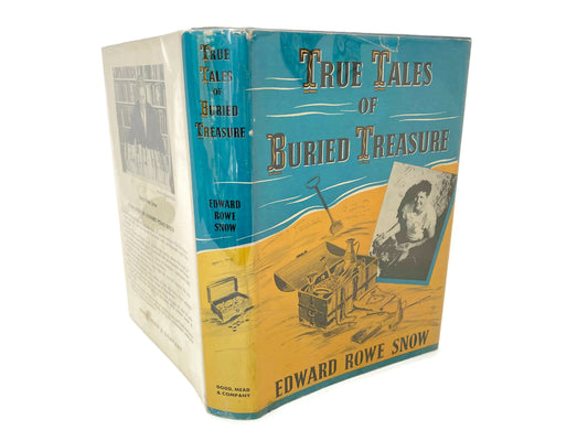 Vintage Hardcover Book, True Tales of Buried Treasure