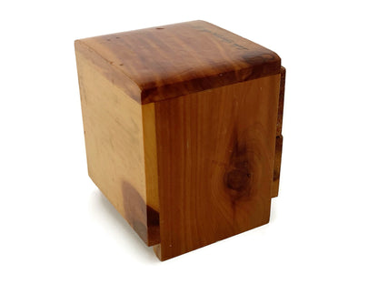 Vintage Cedar Box Souvenir of Lake George, New York
