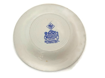 Vintage Historical New Bedford Massachusetts Souvenir Plate