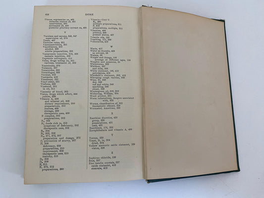 Midcentury Medical Book, An Introduction to Materia Medica & Pharmacology