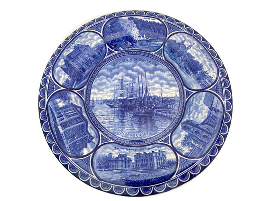 Vintage Bangor Maine Historical Plate