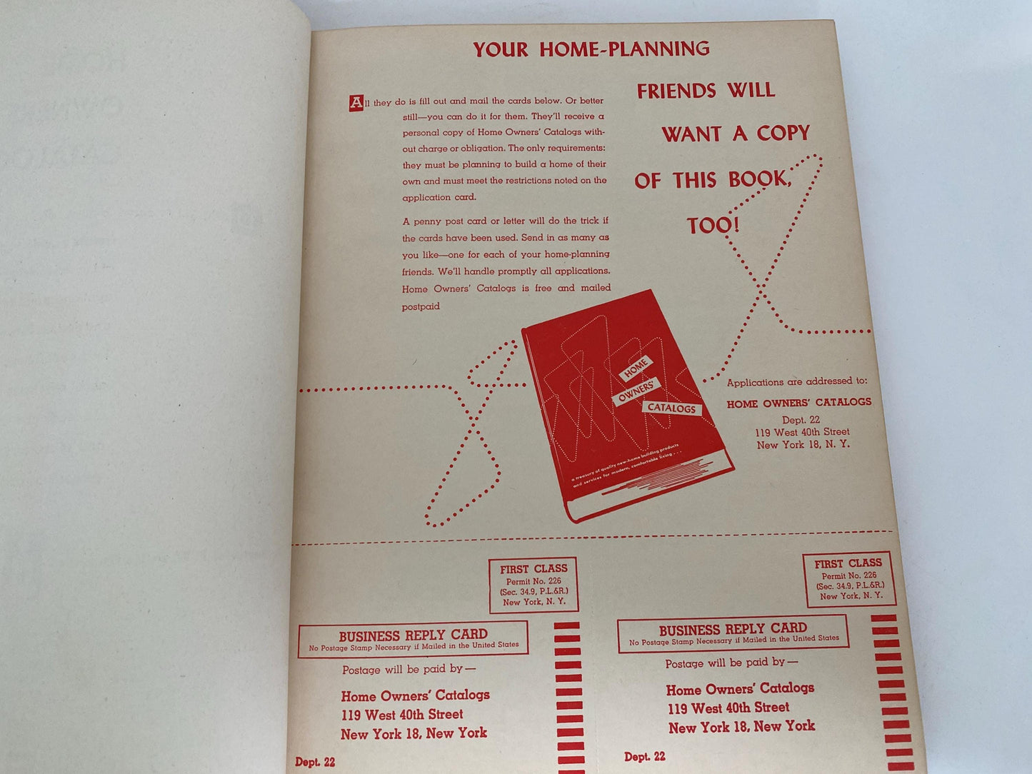 Midcentury Home Owners' Catalogs with 1950s Advertising