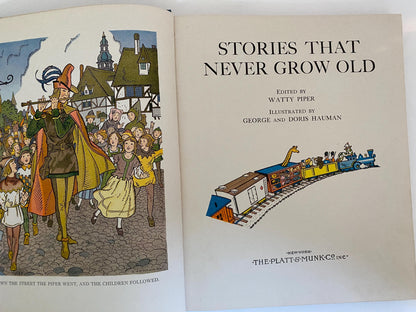 Vintage Children's Book 1938 Stories That Never Grow Old