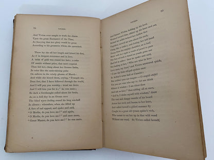 Antique Idyls of the King by Alfred Tennyson 1859 Author's Edition