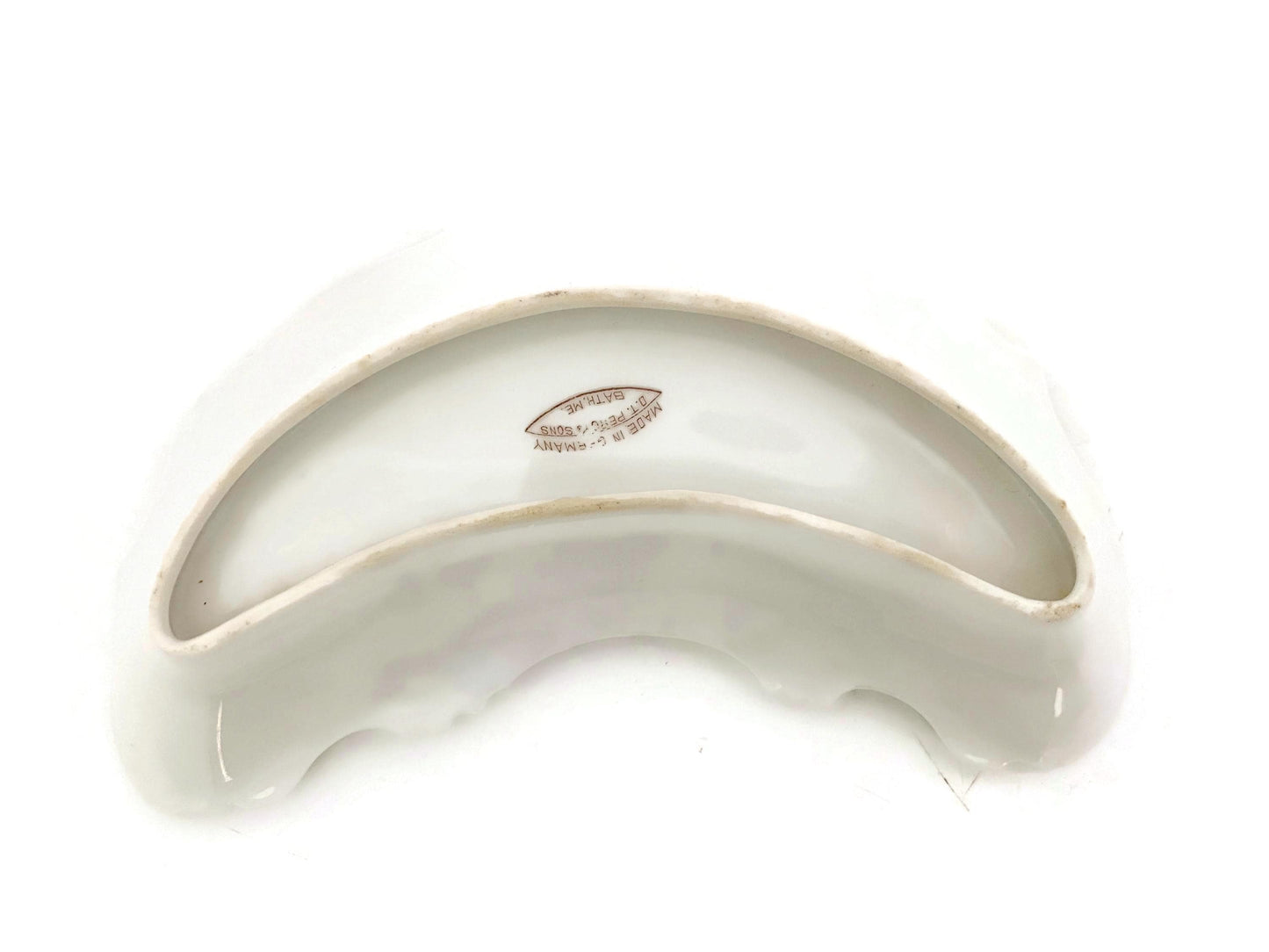 Antique Bath Maine German Porcelain Dish at Duckwells