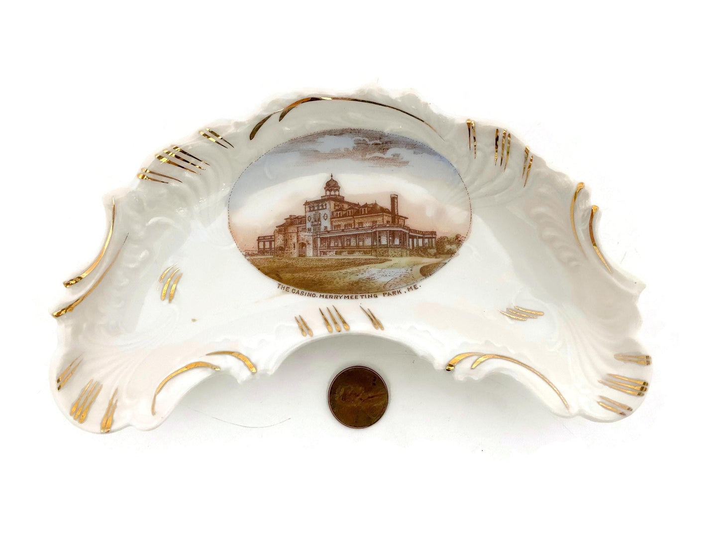 Antique Bath Maine German Porcelain Dish at Duckwells