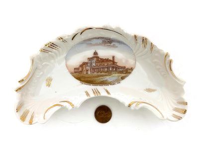 Antique Bath Maine German Porcelain Dish at Duckwells