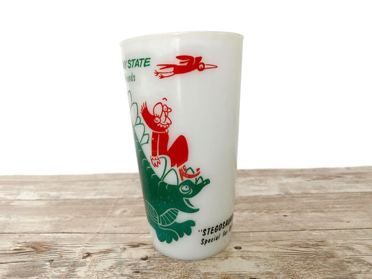 Vintage Dinosaur Mother Bay State Glass at Duckwells