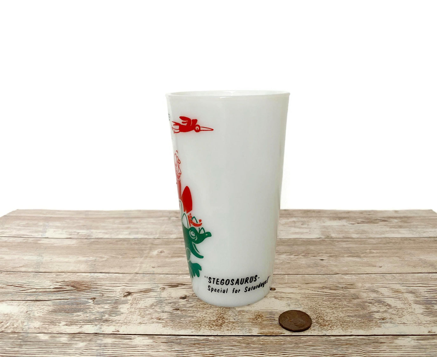 Vintage Dinosaur Mother Bay State Glass at Duckwells