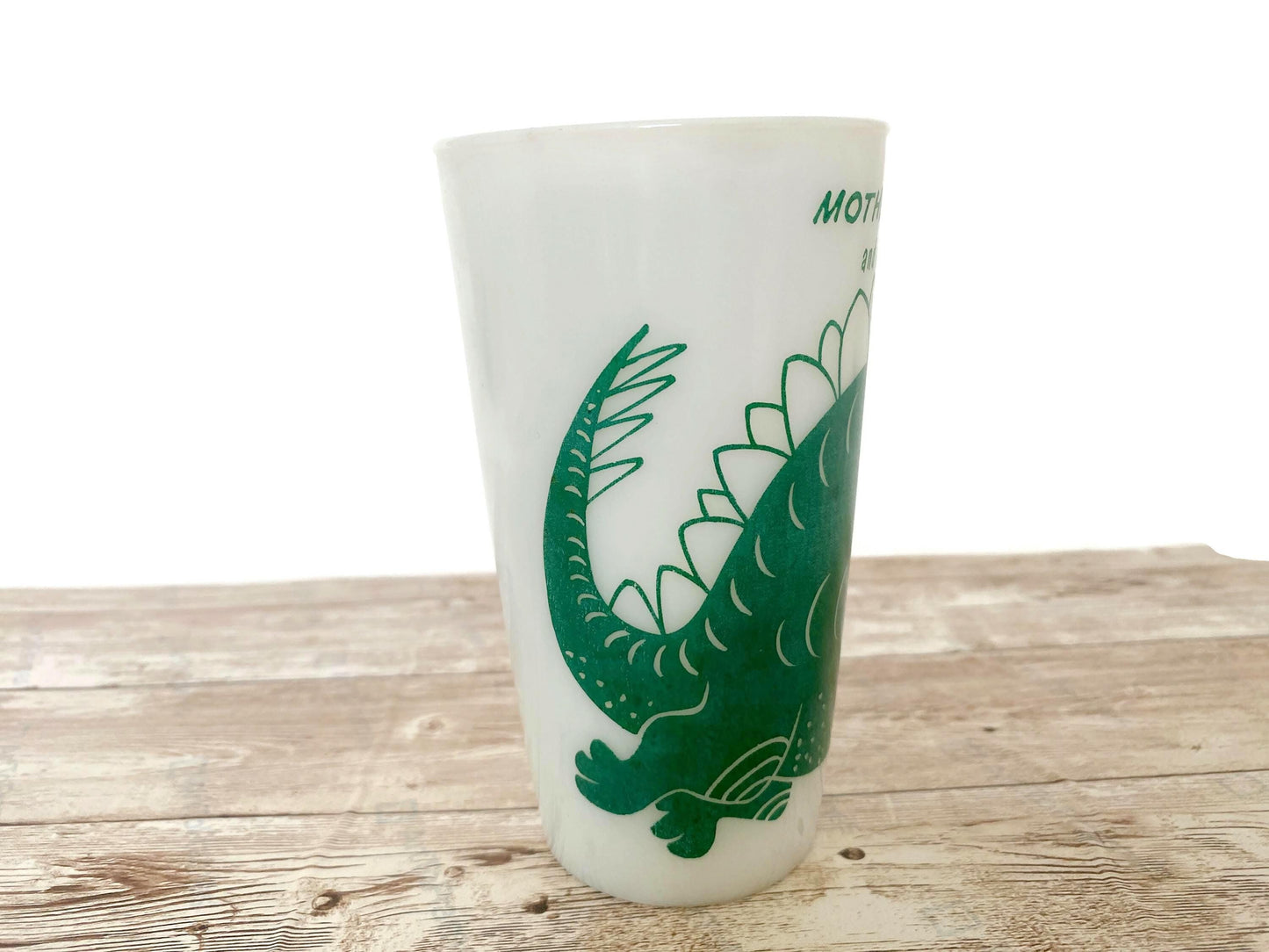 Vintage Dinosaur Mother Bay State Glass at Duckwells