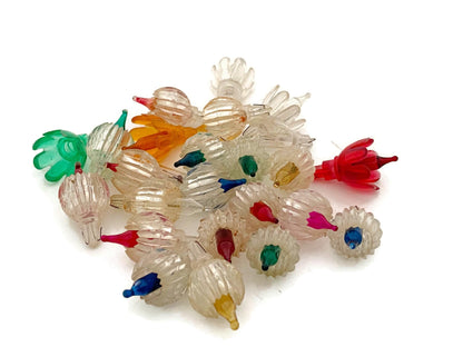 Vintage Plastic Christmas Light Reflectors at Duckwells