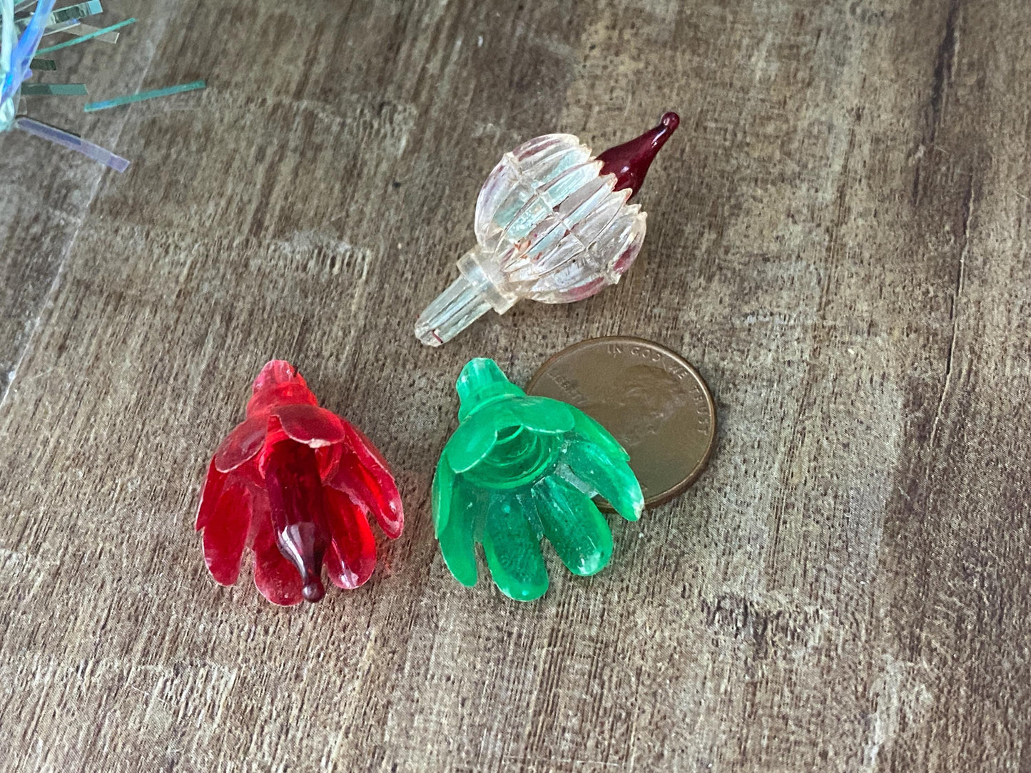 Vintage Plastic Christmas Light Reflectors at Duckwells