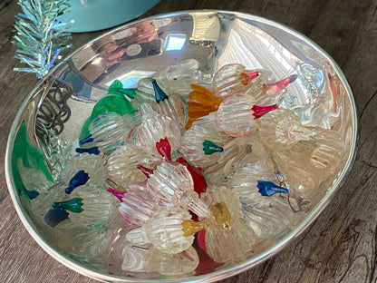 Vintage Plastic Christmas Light Reflectors at Duckwells