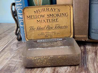 Antique Tobacco Tin Murray's Belfast Ireland at Duckwells