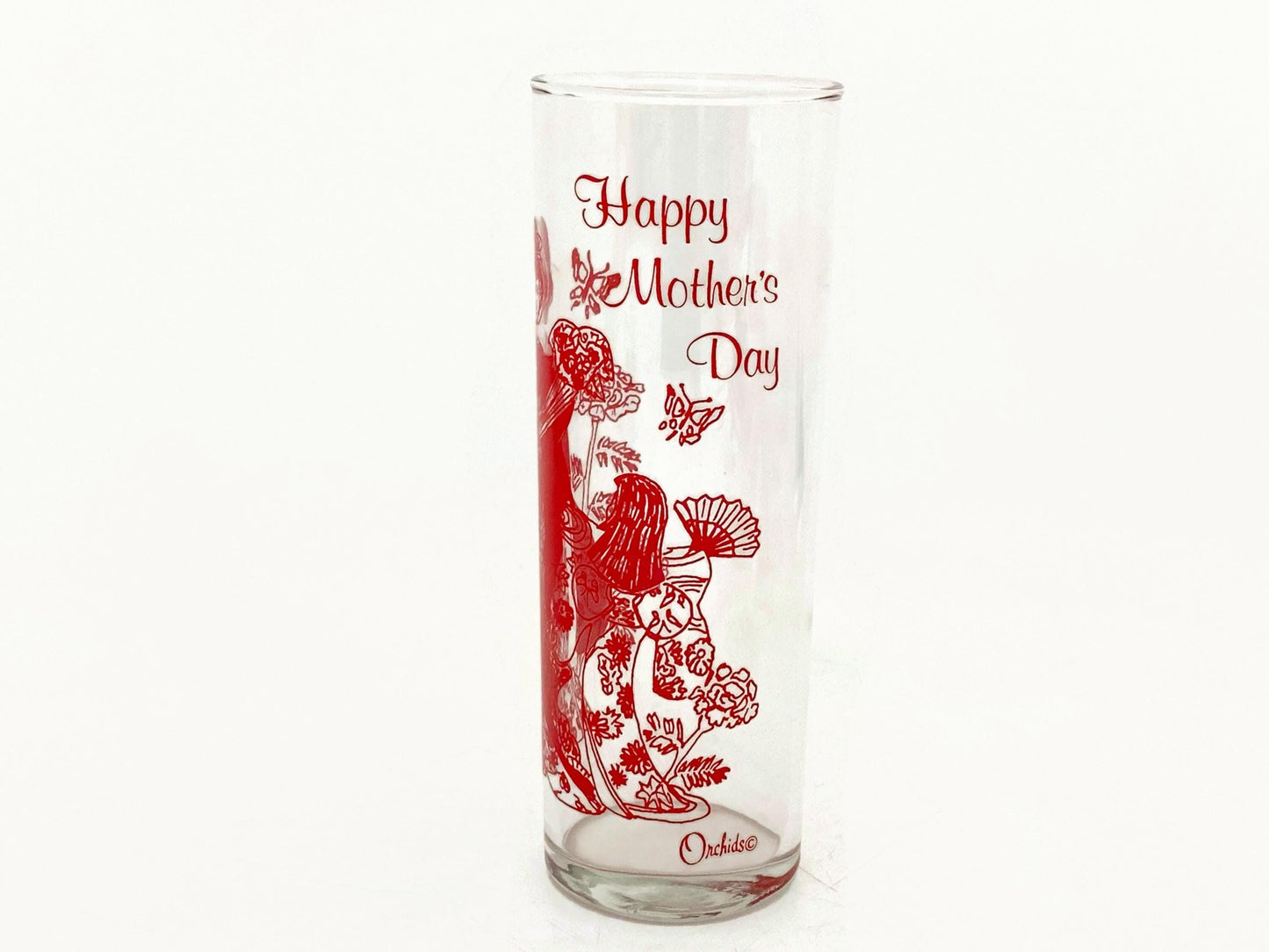 Vintage Happy Mother's Day Glass at Duckwells