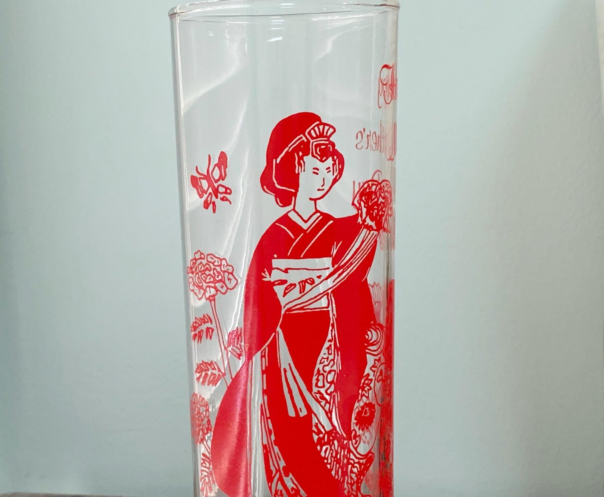 Vintage Happy Mother's Day Glass at Duckwells