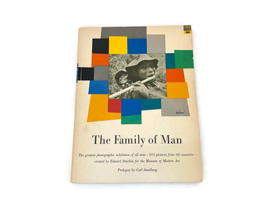 Midcentury Softcover Book, The Family of Man, 1955 at Duckwells