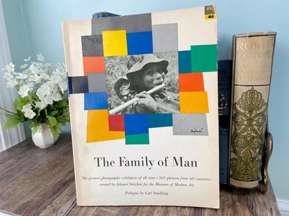Midcentury Softcover Book, The Family of Man, 1955 at Duckwells