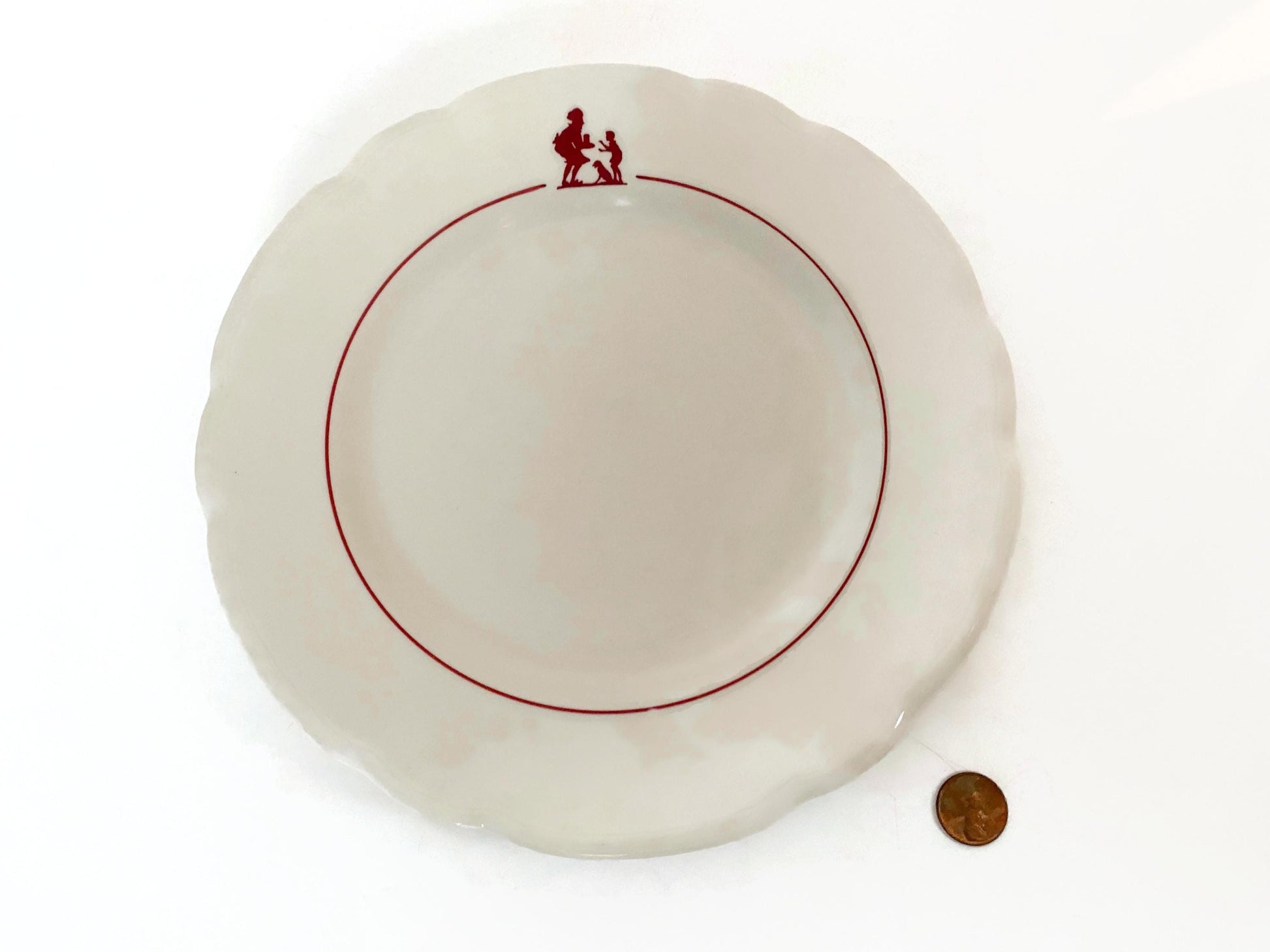 Vintage Howard Johnsons Salad Plate at Duckwells